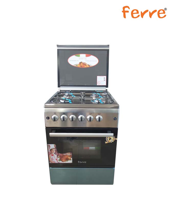 Ferre 6N.EX2S-GILK Gas Oven 4 Burners - 60X60 CM